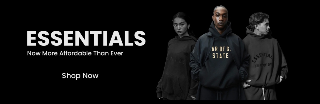 black essentials hoodie Cover Image