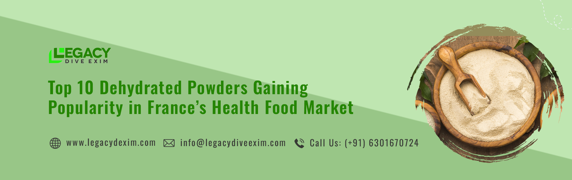#1 Dehydrated Powders in France l Fruit & Vegetable Powders