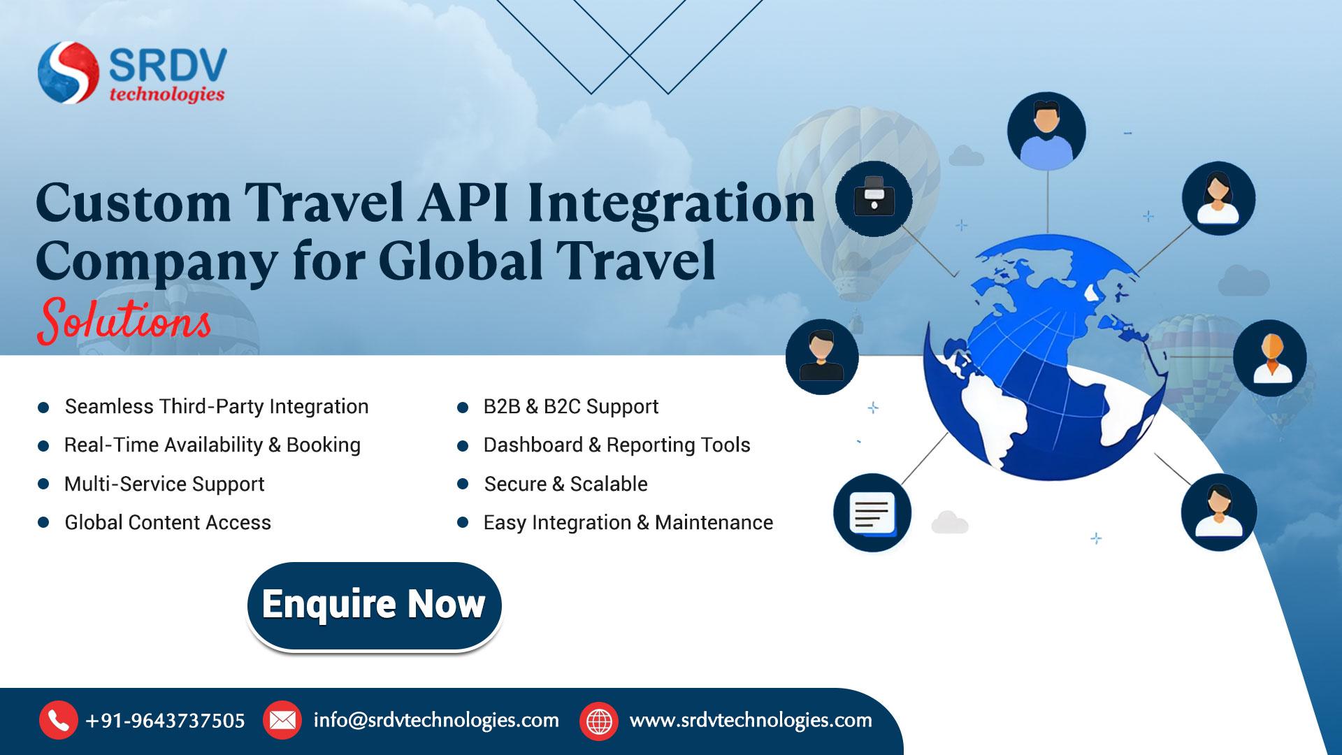 Custom Travel API Integration Company for Global Travel Solutions |...